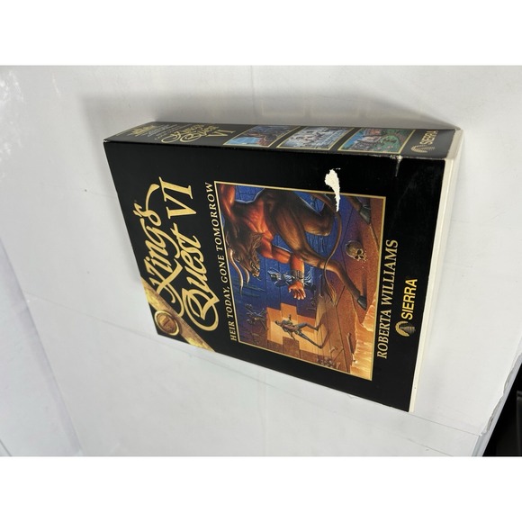 King's Quest VI: Heir Today, Gone Tomorrow 3.5" MAC Macintosh‎ - Big Box PC Game - Picture 1 of 3